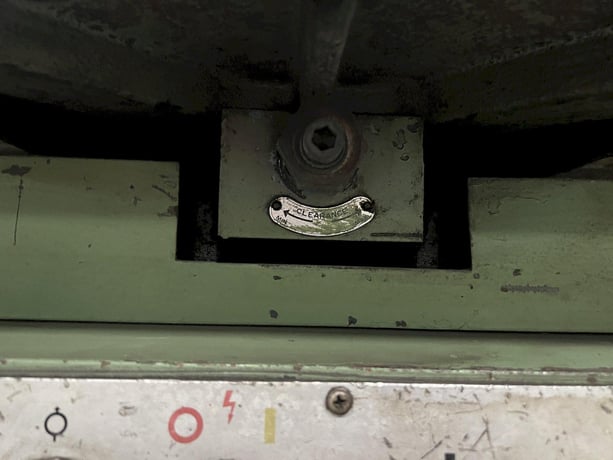 1/4" x 8-5/8" x 8-5/8" Amada #CSH-220, hyd notcher, 23 ton, 7/8" stroke variable speed, foot pedal, 1979 - Image 7