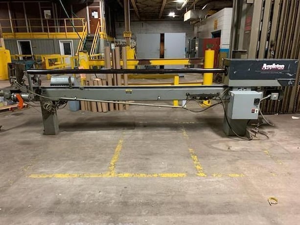 Appleton #A301, 128" automatic core cutter, 6" core, s/n 022400 - Image 2