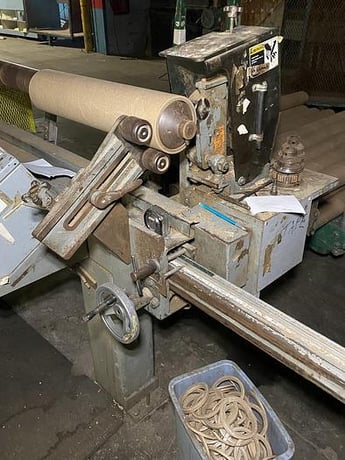 Appleton #A301, 128" automatic core cutter, 6" core, s/n 022400 - Image 7