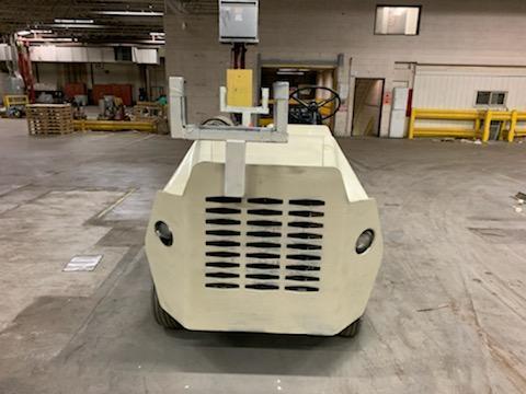 Clarke #CT30, towing tractor, propane, pneumatic tires, with trailer, 3106 hours - Image 10