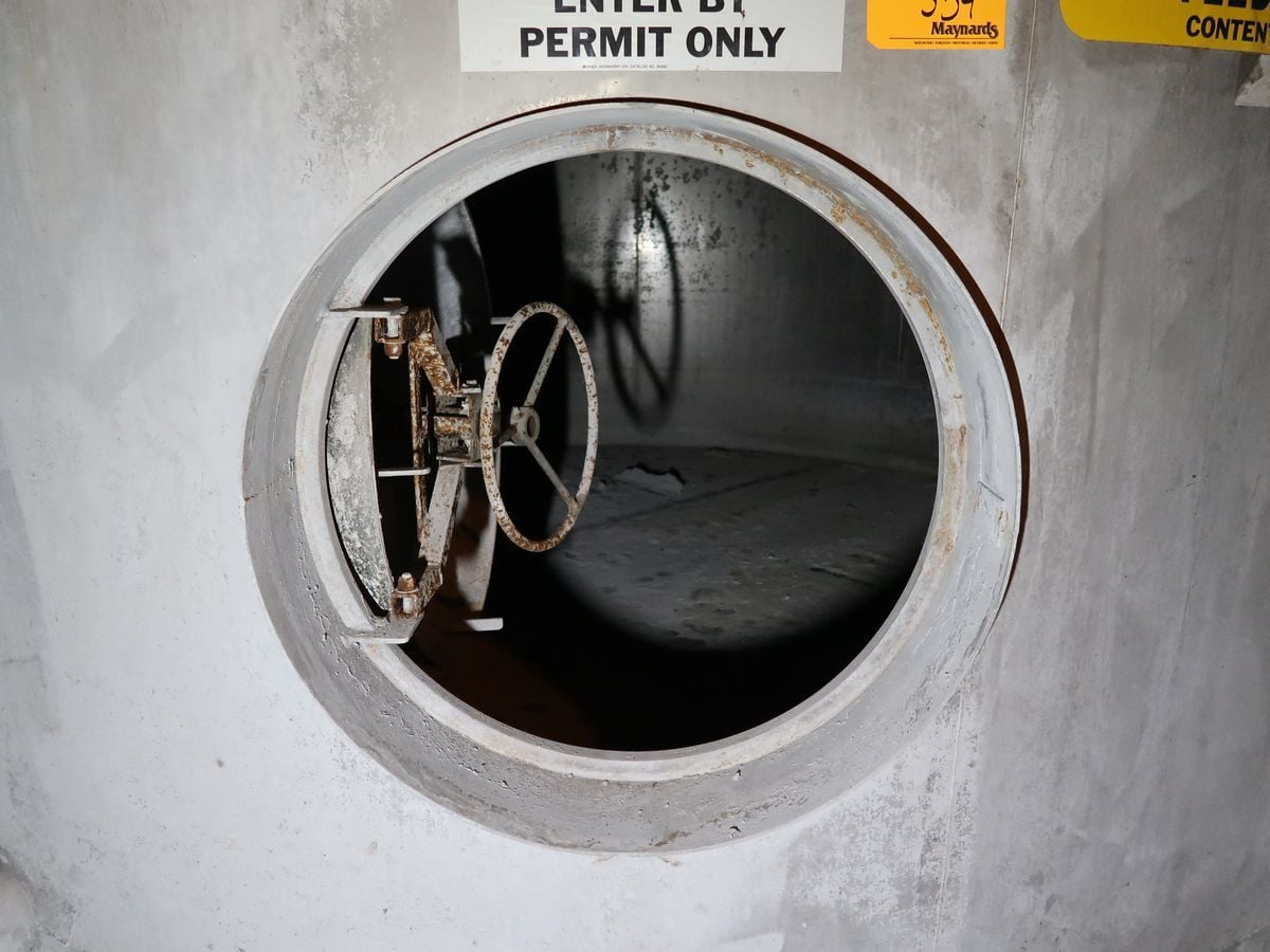 11844 gallon Apache, 316L Stainless Steel tank, 12' D x 14H - Image 2