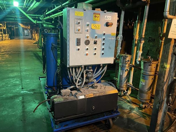 Des-Case #B10-24-3B-483, hydraulic oil filtration system, 10 GPM, 480 V., s/n 100899 - Image 1