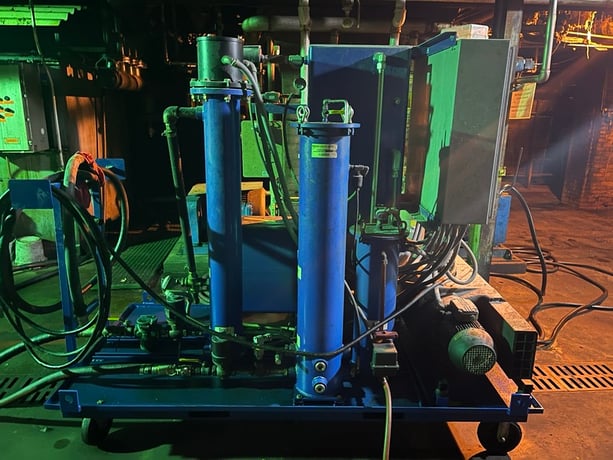 Des-Case #B10-24-3B-483, hydraulic oil filtration system, 10 GPM, 480 V., s/n 100899 - Image 2