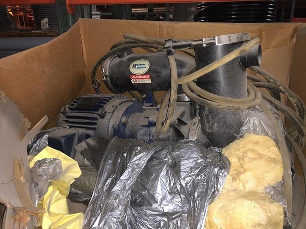 7.5 HP Fybroc Division, air compressor - Image 1