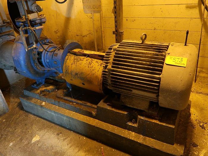 Goulds #3196XLT, 6x8-13 First Primary PC cleaners feed centrifugal, 100 HP - Image 1