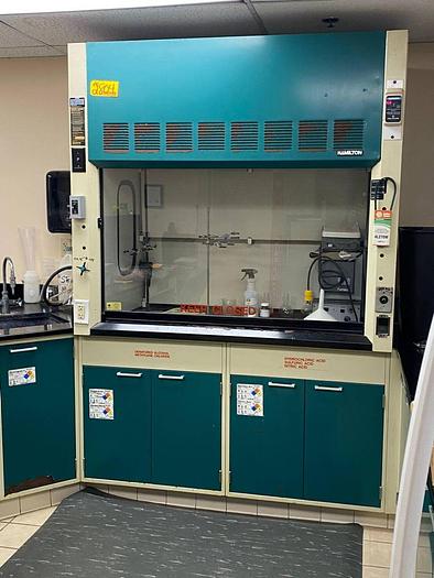 Hamilton #Safe-Aire, 31" W x 61" L x 55" H fume hood w/54L0405 Safe Aire monitor - Image 1