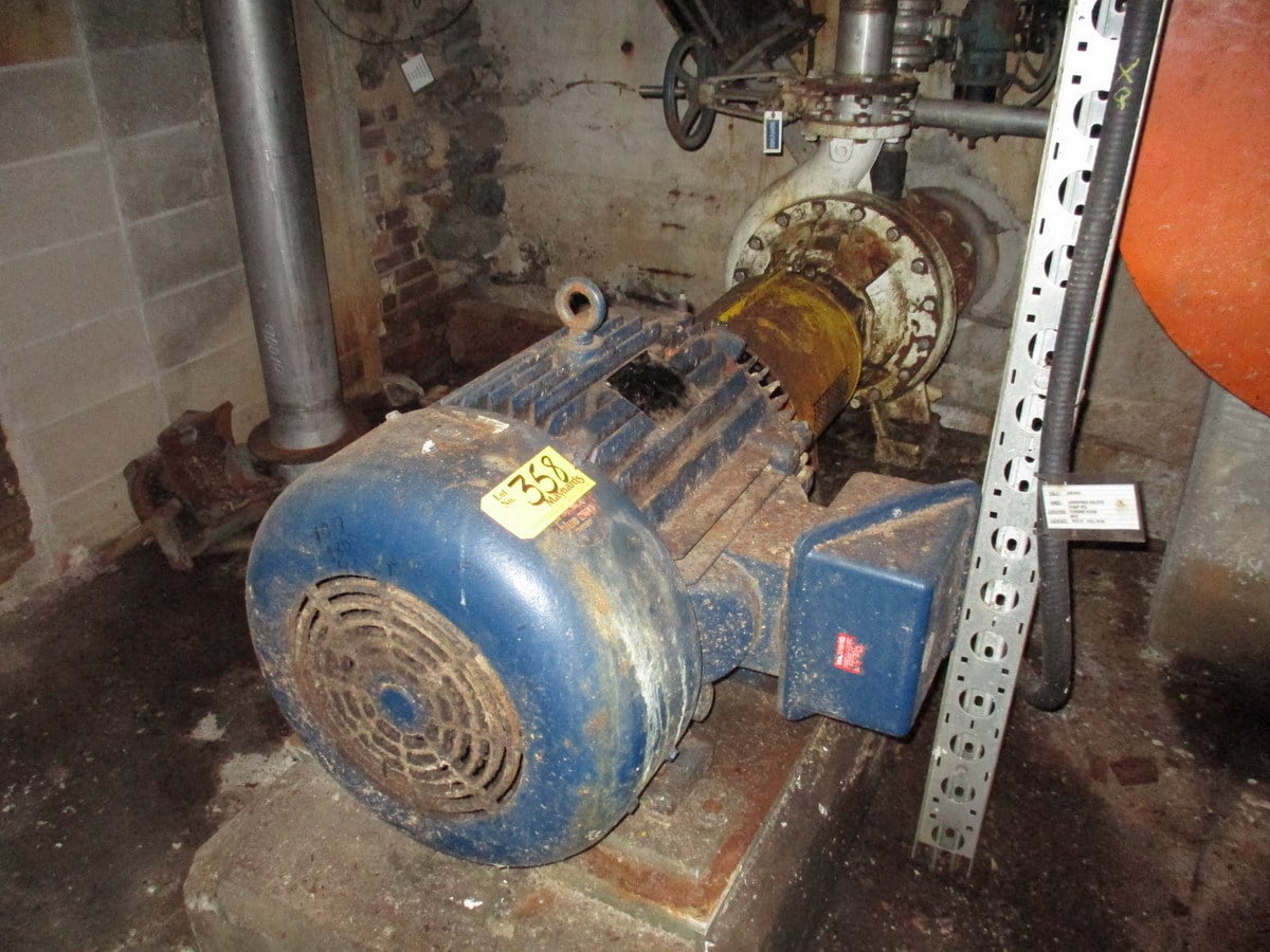 Sultzer #PT33-4C, Sulfite pump, 100 HP, 460 V. - Image 1