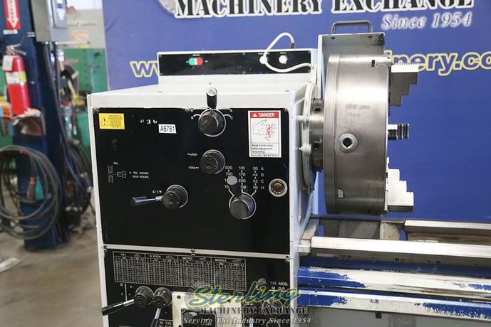 24" x 64" Clausing Metosa #C2464SS, engine lathe, 20" chuck, 3-jaw, tool post, #5MT, #A6761 - Image 3