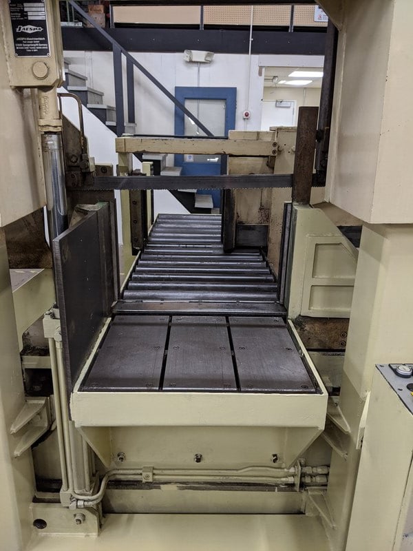 20" x 16" Jaespa #W420-AZ/P, dual column horizontal band saw, 269" x 1-1/2" x .050" blade, 7.5 HP, 55-360 - Image 6