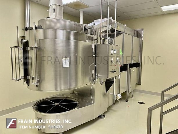 Fitzpatrick #FA150, 150 KG, Stainless Steel fluid bed, batch dryer, all 304 Stainless Steel with 2B finish - Image 1