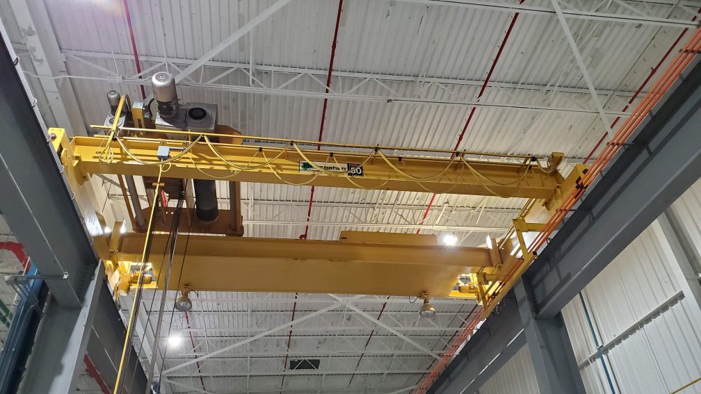 50 Ton, Yale, 26'6" Span, 30' Lift, Class D, Pendant, VFD All Motions, 2003 [#2255] - Image 1