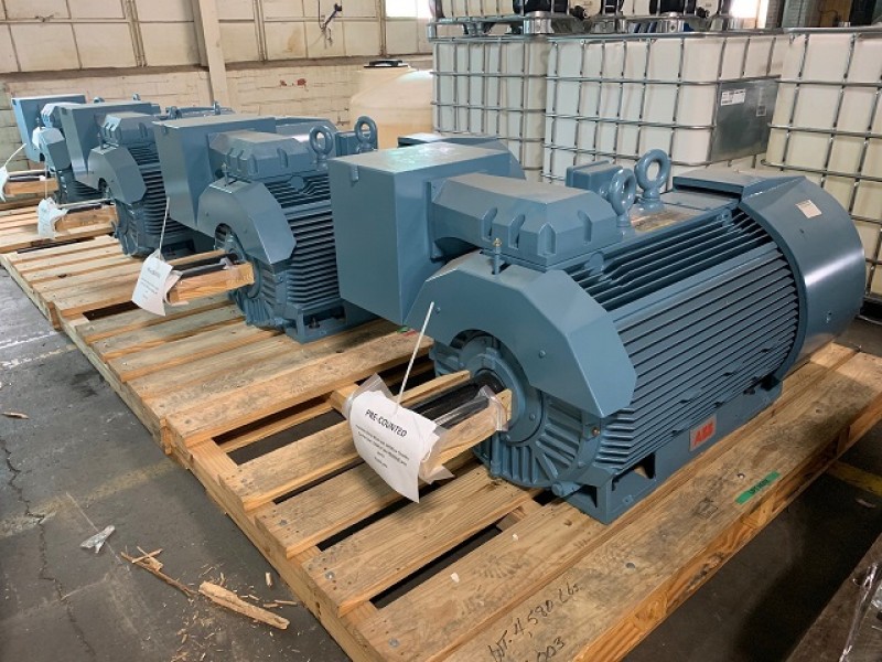 400 HP 1200 RPM ABB /Baldor, Frame 5010L, TEFC, BB, 1.15, new surp, 460 Volts - Image 2