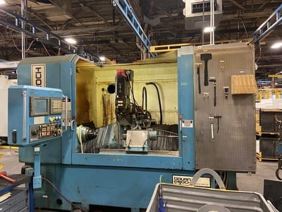 Bourn & Koch #200H Series II, 6-Axis CNC horizontal hobber, 8" dia x 60" lngth, 2003 - Image 1