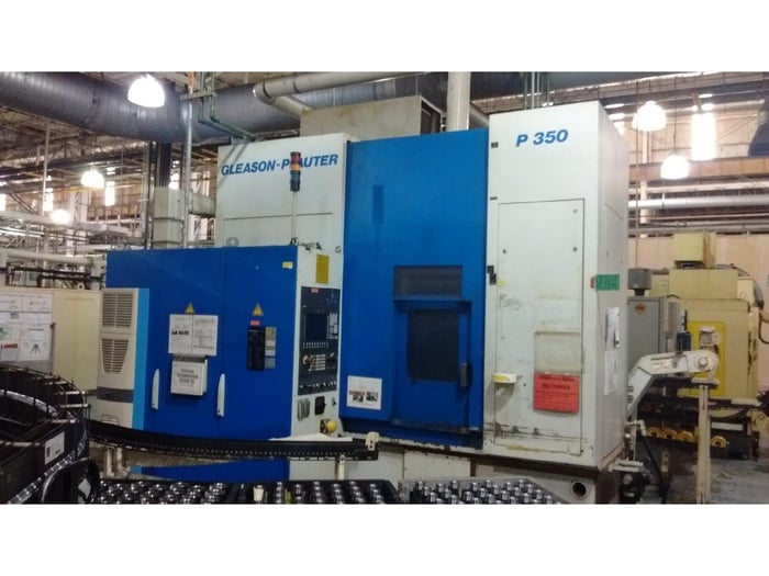 Gleason, Pfauter #P350, 6-Axis CNC gear hobber, 16" diameter, heavy duty head, 2009 - Image 1
