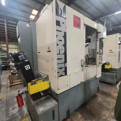 Gleason, Phoenix #125GH/200, 6-Axis CNC vertical gear hobber, Fanuc controls, 1995 - Image 3