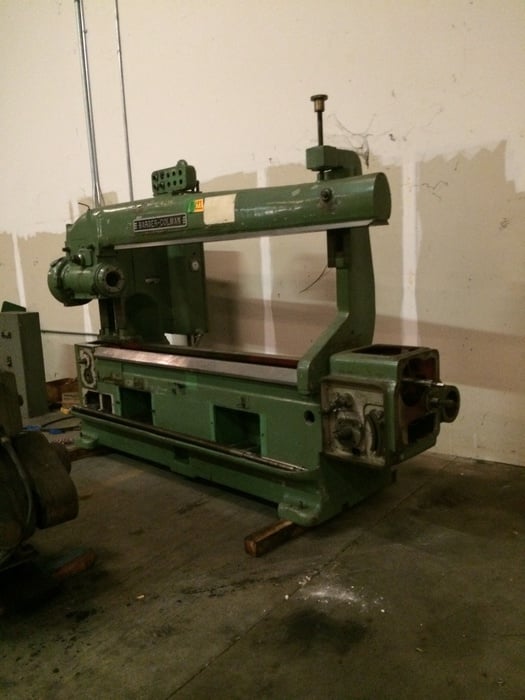 Barber-Colman #16-56, gear hobber, 16" diameter, 56" face, differential, C-frame style - Image 2