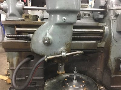 Fellows #6A, gear shaper, 18" diameter, 3" stroke, 4" riser, nice condition - Image 2