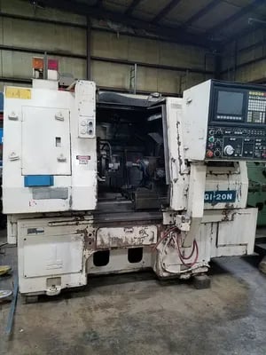 Okuma #GI-20N, CNC ID grinder, 15.75" swing, 7.87" grinding length, dresser, 1996 - Image 2