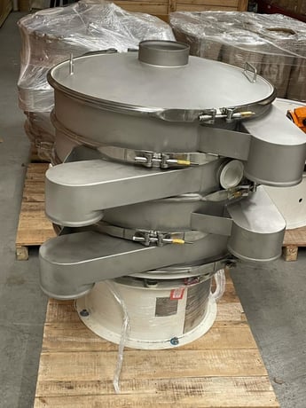 36" Custom Custom Advance #DM366666WC, 36" diameter, separation vibratory sifter, mounted on vibratory - Image 3