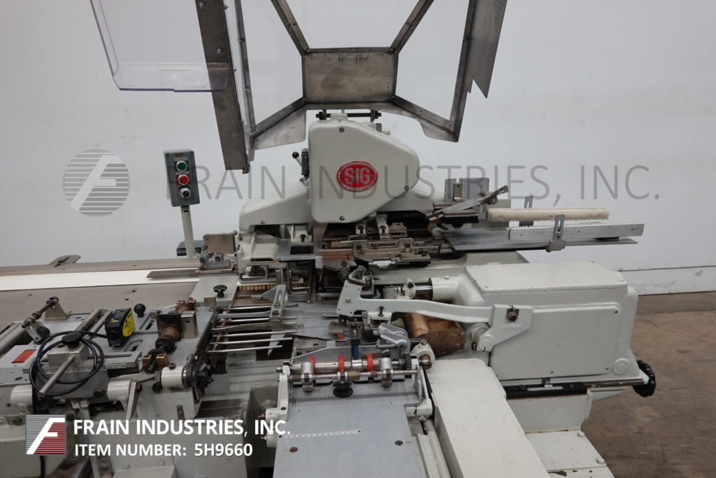 Sig #C-Bar, chocolate foil and paper tablet wrapping machine rated from 25-100 packages per minute, mounted - Image 2