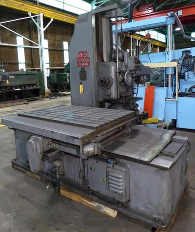 4" DeVlieg #4B-60, 48" vertical travel, #50, 10 HP - Image 2