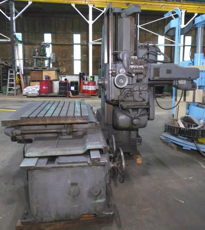 4" DeVlieg #4B-60, 48" vertical travel, #50, 10 HP - Image 4