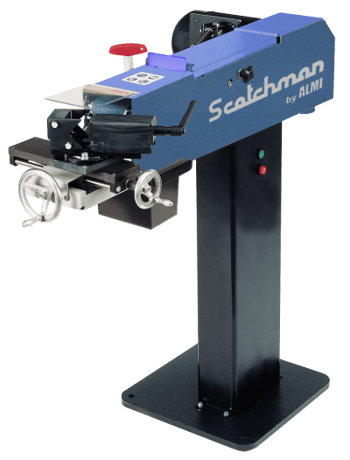 3/4" x 3" x 3" Scotchman #AL100U-02, 3420 RPM, 4 HP, 4" x 78-3/4" belt - Image 1