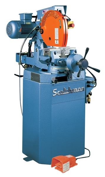 14" Scotchman #CPO-350-NFPKPD, semi-auto, variable speed, coolant, 3.8 HP - Image 1