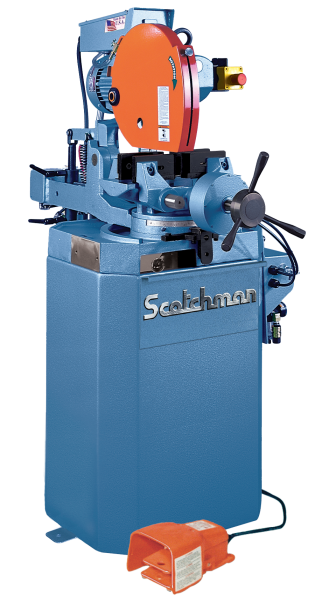14" Scotchman #CP-350-LT/PD, pneu, 14" max blade diameter, 3 HP - Image 1