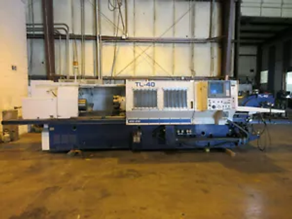 Mori Seiki #TL-40, turning center, Fanuc 15, 8 turret, hydraulic Steady Rest, tailstock, chip conveyor, 1991 - Image 1