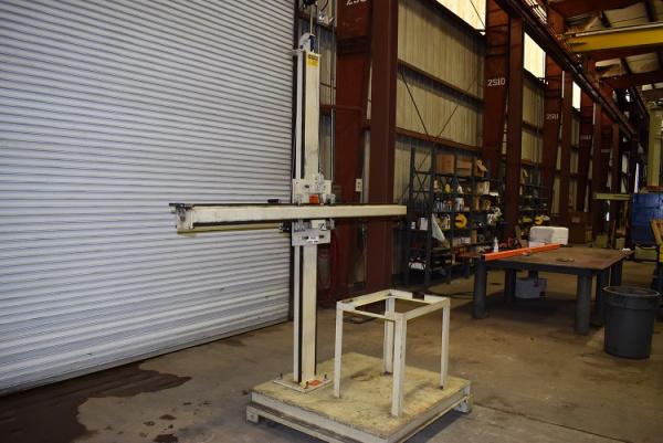 6' x 6' Pandjiris #400, 300lb boom capacity, 74" vertical travel, 88.5" boom length - Image 3