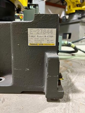 Fanuc, m- 420ia, 4-Axis robot, R30iA controller, 40 Kg, cleaned & tested, 2007, #104589 - Image 7