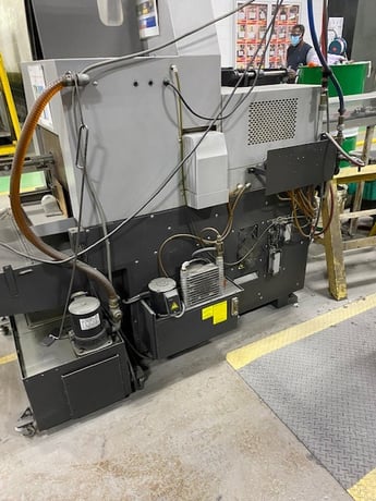 Tsugami #BO123, 3-Axis Swiss, 3-12mm, Fanuc 0i, part pusher from hooper for sawn parts to 10" length. (2) - Image 3