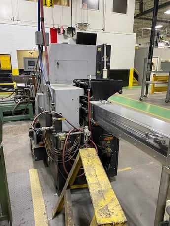 Tsugami #BO123, 3-Axis Swiss, 3-12mm, Fanuc 0i, part pusher from hooper for sawn parts to 10" length. (2) - Image 4