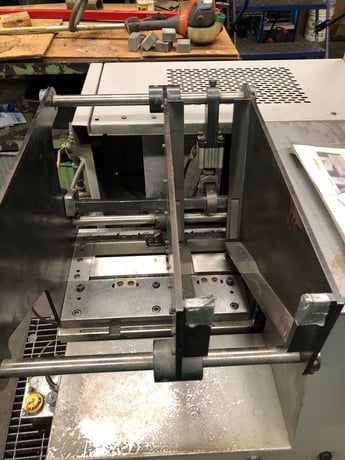 Tsugami #BO123, 3-Axis Swiss, 3-12mm, Fanuc 0i, part pusher from hooper for sawn parts to 10" length. (2) - Image 7
