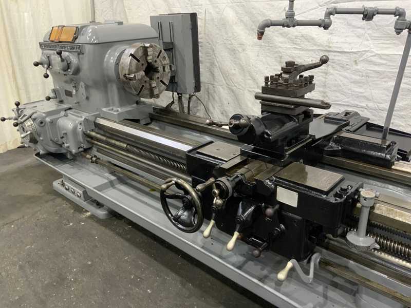28" x 148" Lodge & Shipley #25, engine lathe, 20" swing over cross slide, 4-jaw 25" chuck, 15 HP, #74708 - Image 2