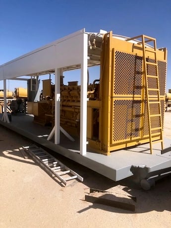850 KW Caterpillar #D399, diesel generator set, 347/600 Volts, 1200 RPM, 8296 hours, EG3P governor - Image 2