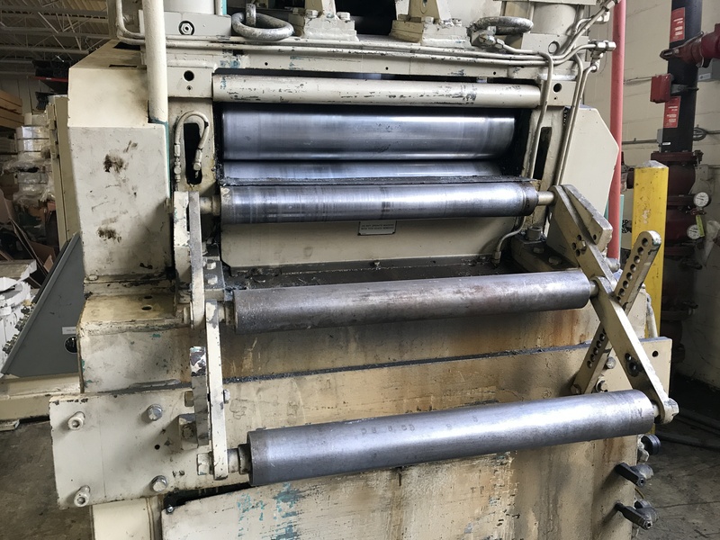 10000 lb. Littell #90-30 / S200, coil reel w/ coil car & straightener, 30" W, 60" OD, 20"-24" ID, hydraulic - Image 3