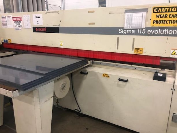 SCM Sigma #115 Evolution, Panel Saw, 1999 - Image 2