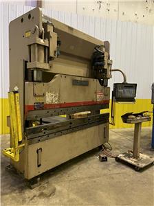 90 Ton, Cincinnati #90FMIIx8, hydraulic press brake, 8' overall, 78" between housing, 8" stroke, automatic - Image 1