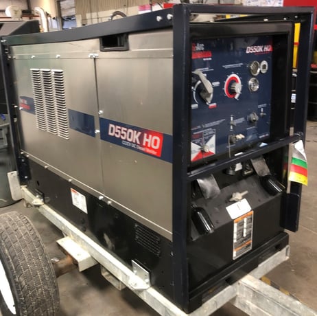 600 Amps, Red-D-Arc #D550K, diesel engine welder, 44 V, 40% duty cycle - Image 1