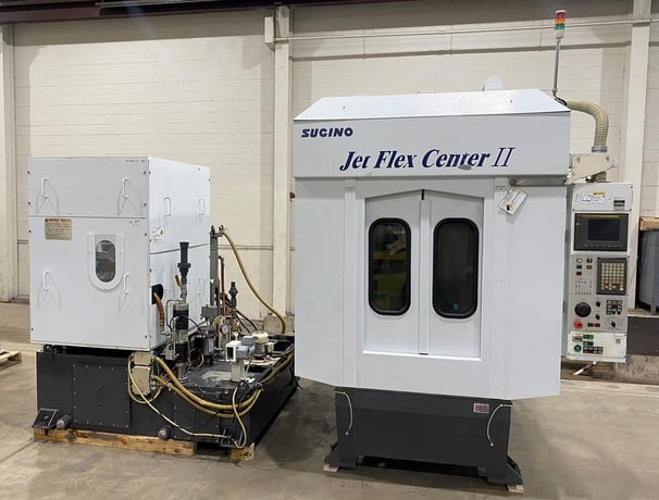 Sugino #JCC-6535E Jet Flex Center II, 6-station turret, 44 lb. part capaity, 2003 - Image 1