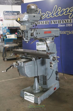 Lagun #FT-1, 9" x42" tbl., 2 HP, republic vertical milling, 28" X, 16' Y, 5" Z, #A6795 - Image 9