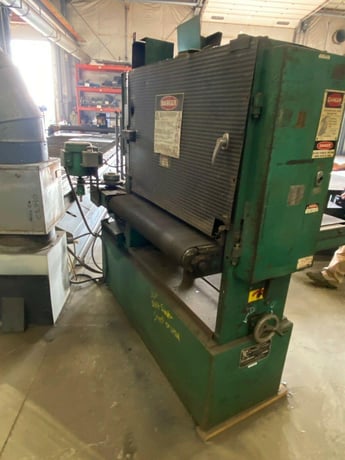 36" Timesavers #137-1HDM, Dry Belt Grinder/sander - Image 6