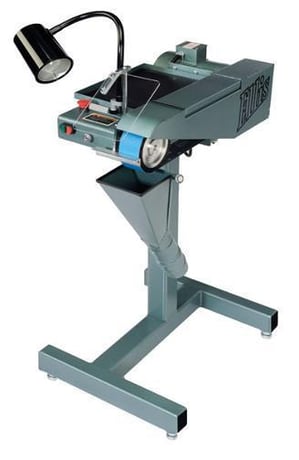2-1/2" x 60" Ellis #6000, Belt Grinder, 5000 SFM, Work rest, Safety Shield, NEW - Image 1