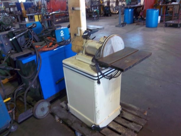 37.4" Fox #C1712, Wood Disk & Belt Sander, 110/220 Volts, 3/4 HP, 3450 RPM - Image 1