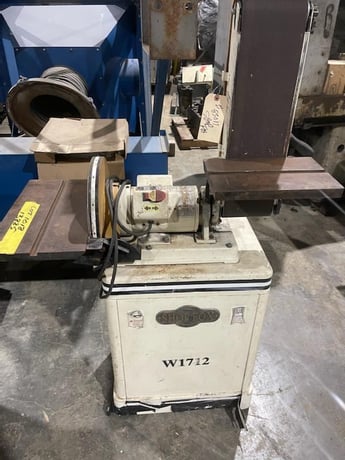 37.4" Fox #C1712, Wood Disk & Belt Sander, 110/220 Volts, 3/4 HP, 3450 RPM - Image 4