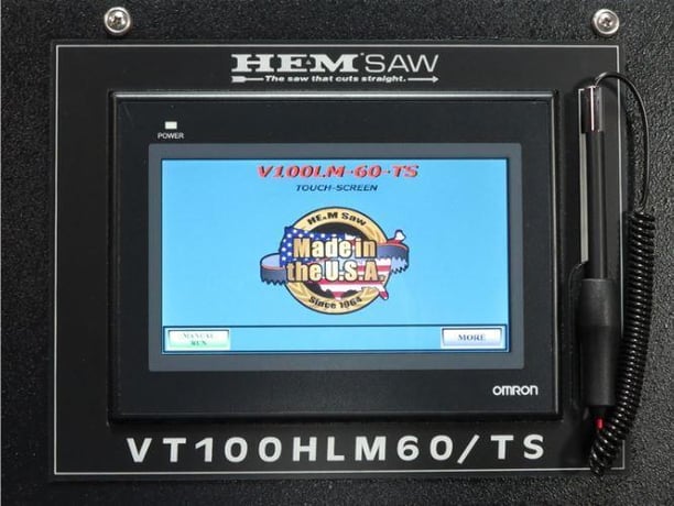 18" x 20.75" Hemsaw #VT100HLM-60-CTS, Vertical Hydraulic Manual Bandsaw, 1-1/4" 15' 6" x .042", NEW - Image 9