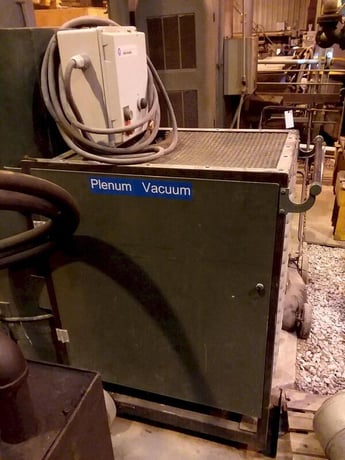 Arco #PB-15-P, Stationary Vacuum Cleaner, 450 cfm, 5 cu.ft., 62" x 30" x 65", 2006 - Image 3