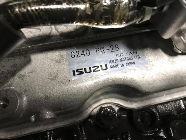 75 HP Isuzu #C240, Engine Assembly, 3000 RPM, new surplus/never used, 2011 (2 available) - Image 5